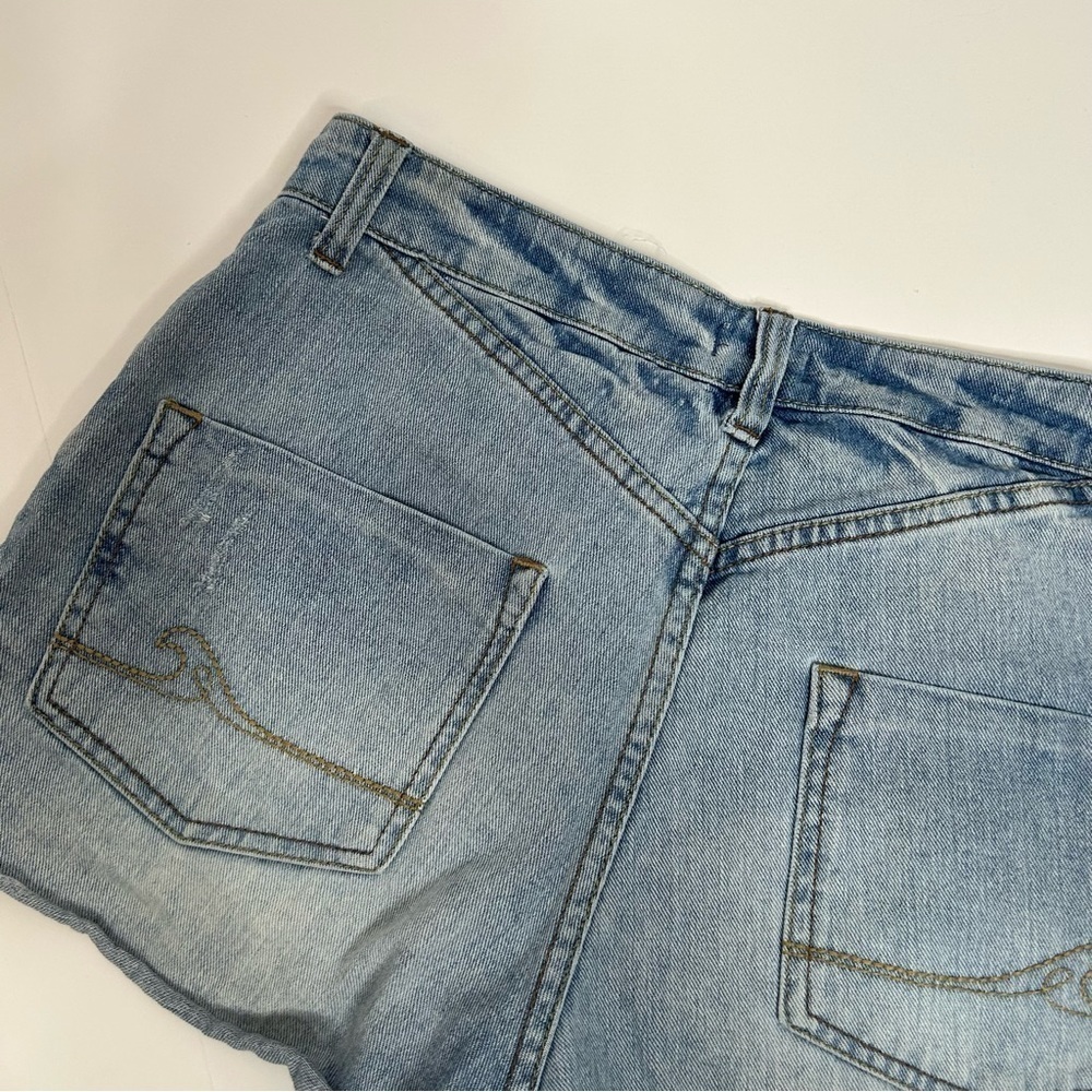 Roxy Button Fly Denim Shorts - Picture 4 of 12